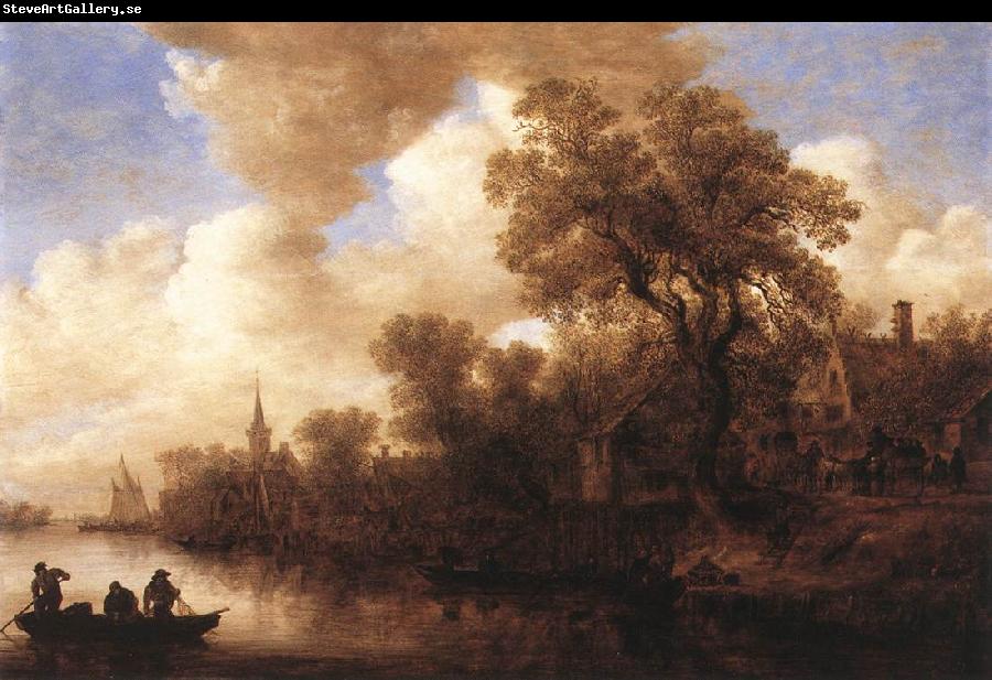 Jan van Goyen River Scene